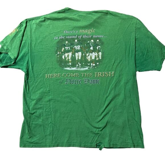 Vintage Notre Dame Tee Distressed - Picture 4 of 7